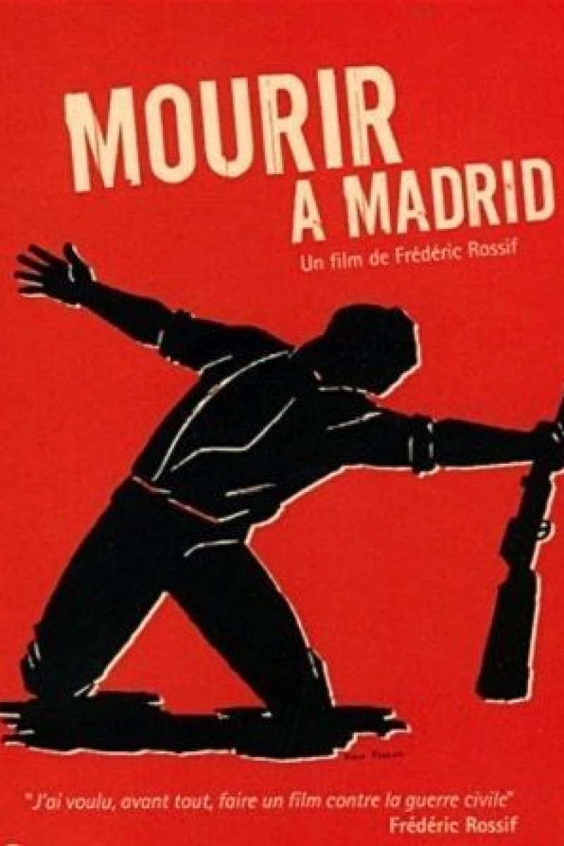 Mourir à Madrid Plakat