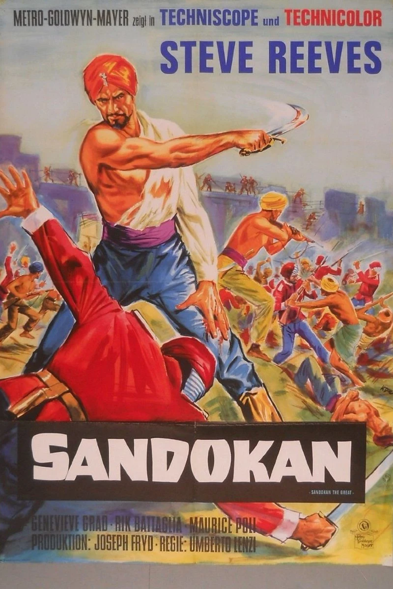 Sandokan the Great Plakat