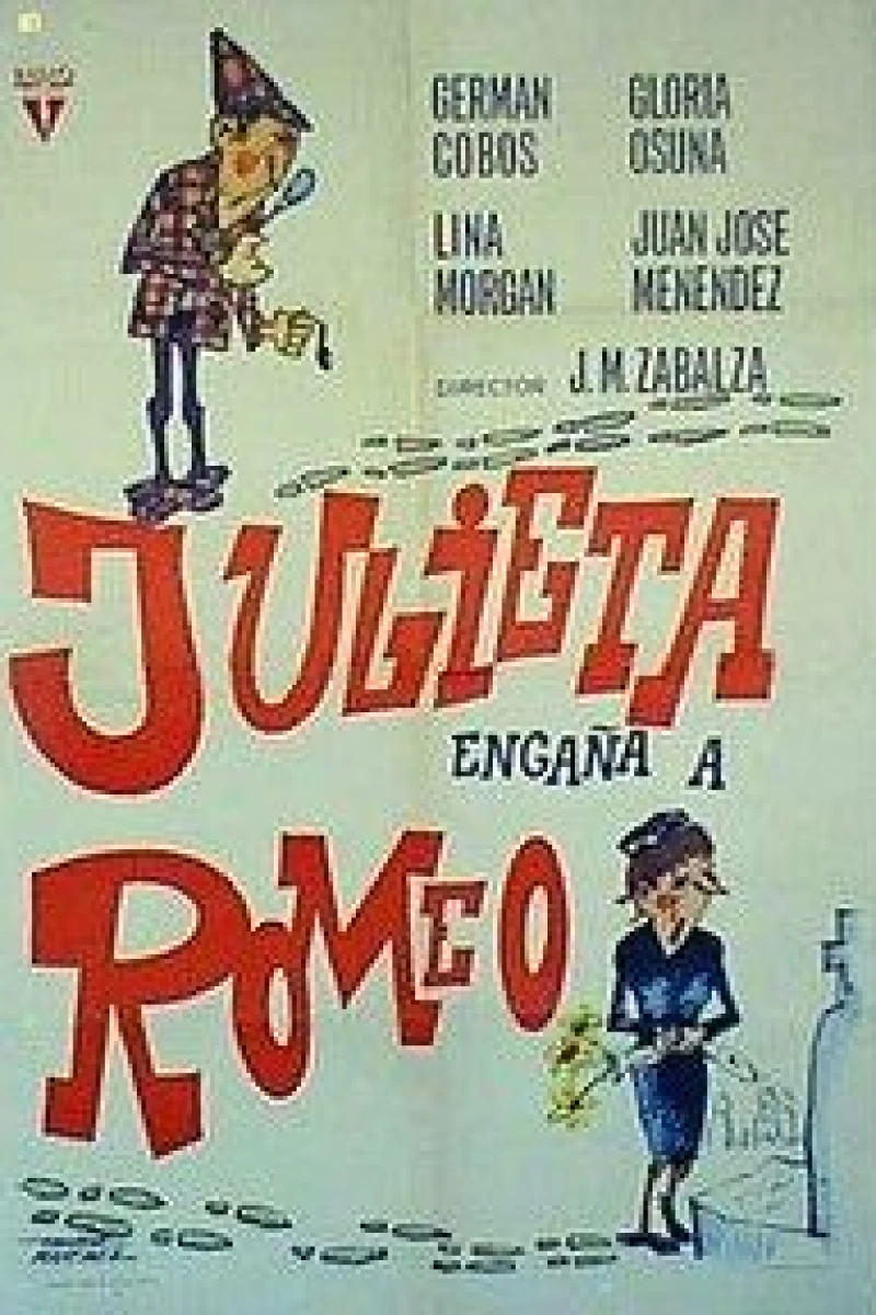 Julieta engaña a Romeo Plakat