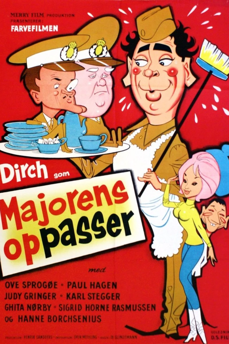 Majorens oppasser Plakat