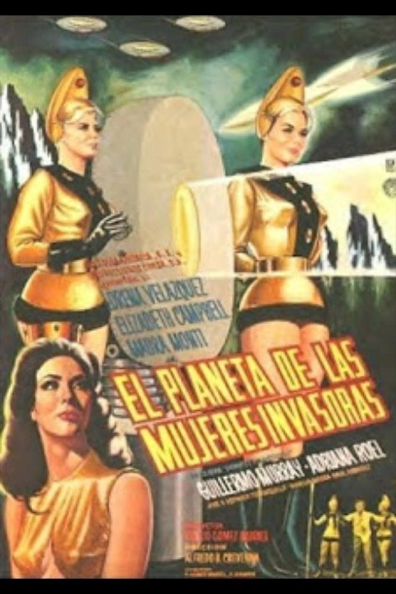 Planet of the Female Invaders Plakat