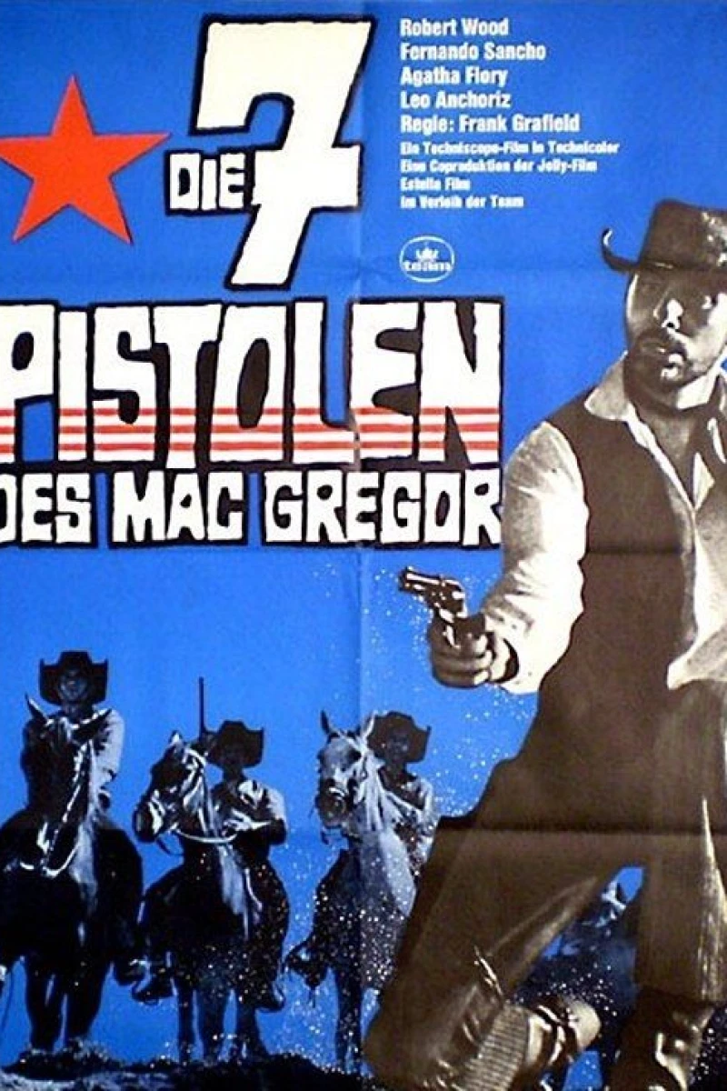 Seven Guns for the MacGregors Plakat