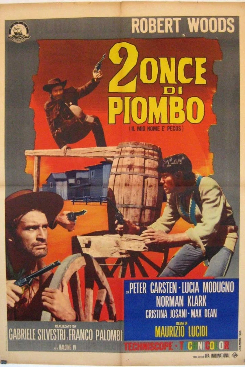 2 once di piombo Plakat