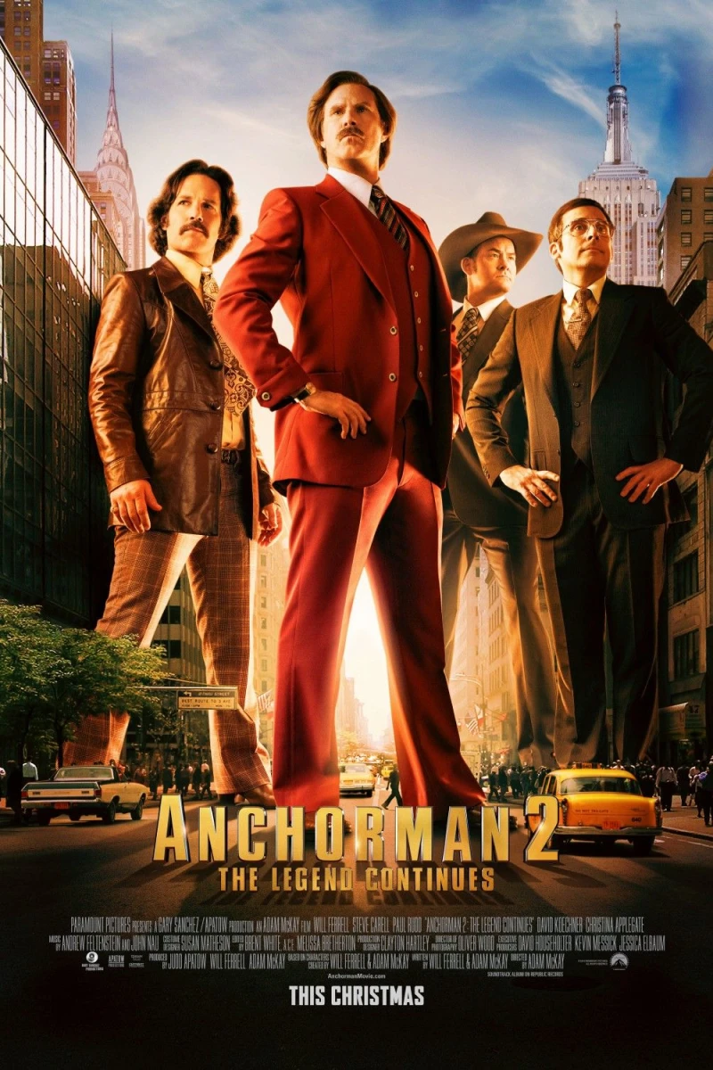 Anchorman: The Legend Continues Plakat