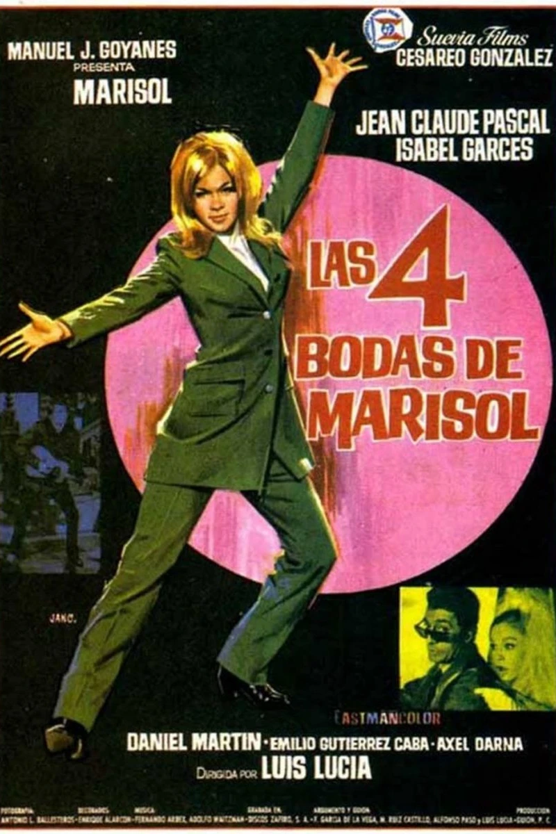 Las 4 bodas de Marisol Plakat