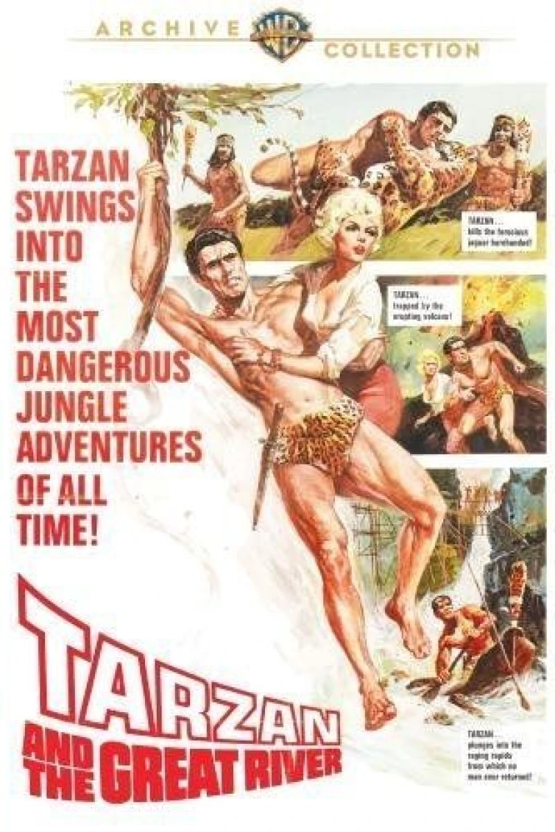 Tarzan and the Great River Plakat