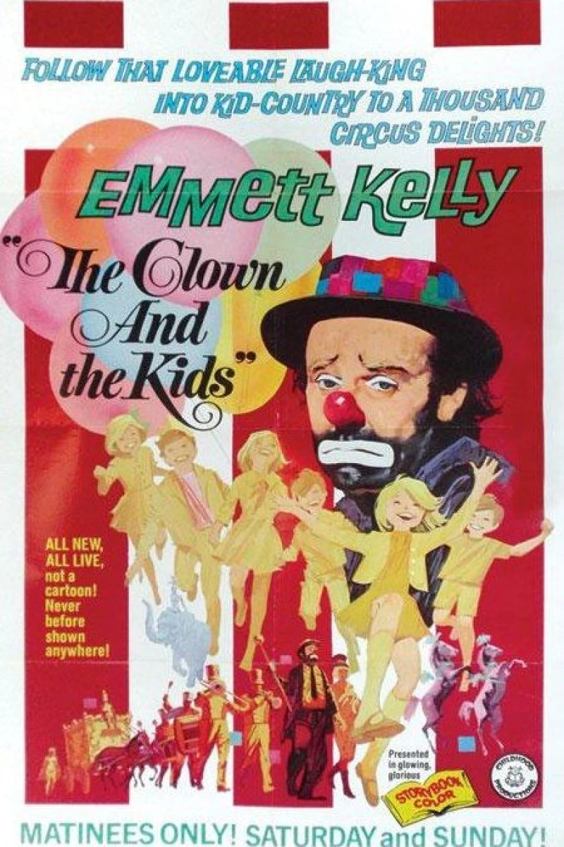 The Clown and the Kids Plakat