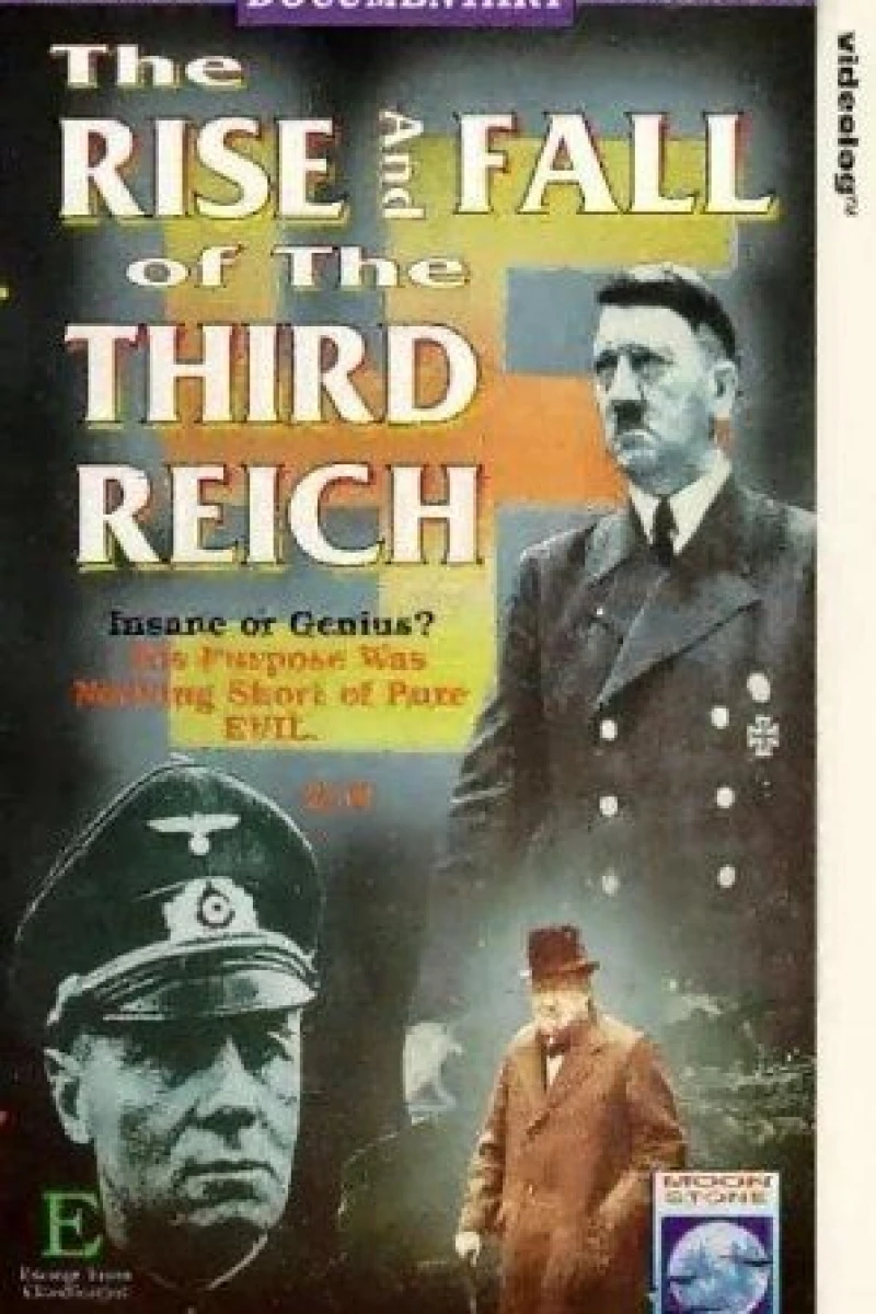 The Rise and Fall of the Third Reich Plakat