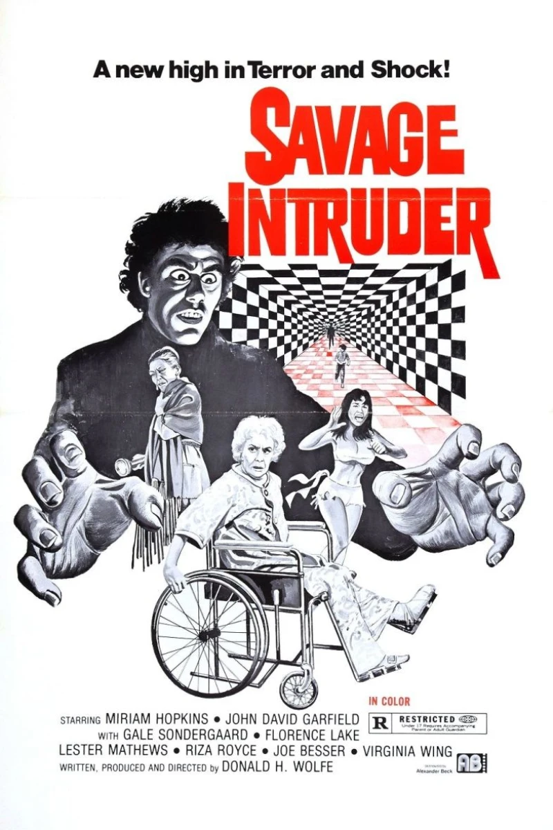 Savage Intruder Plakat