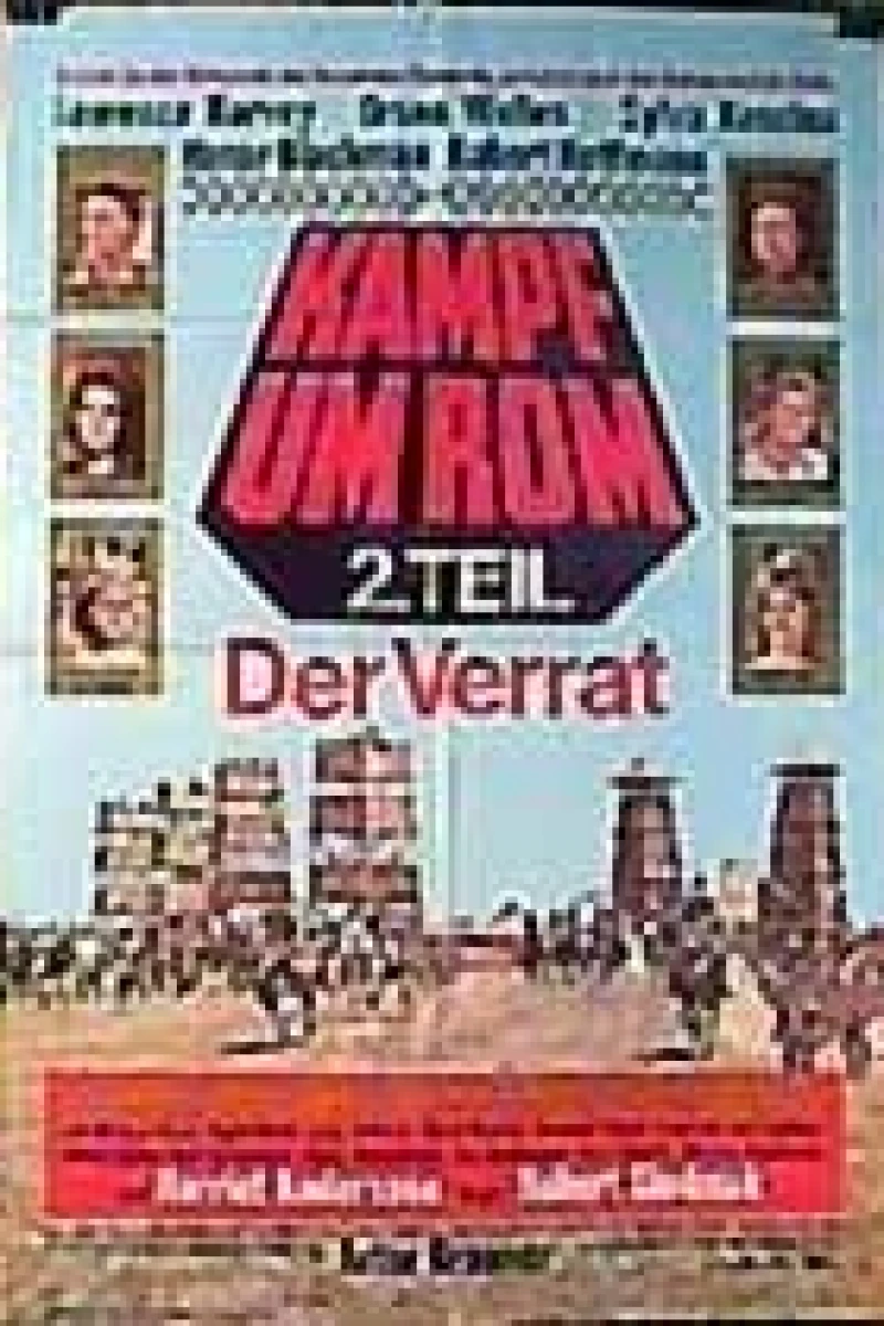 Kampf um Rom II - Der Verrat Plakat