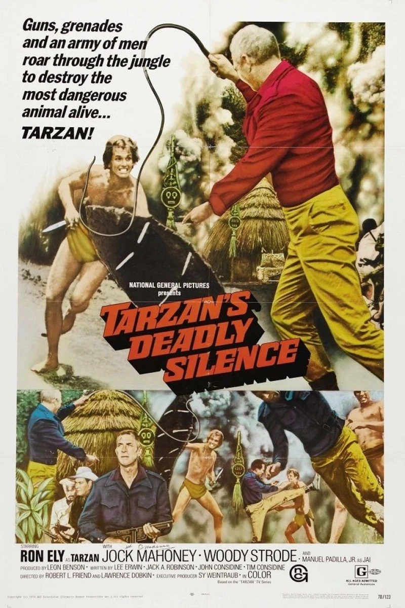 Tarzan's Deadly Silence Plakat