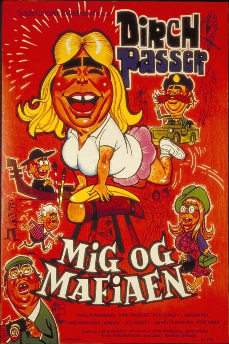 Mig og mafiaen Plakat