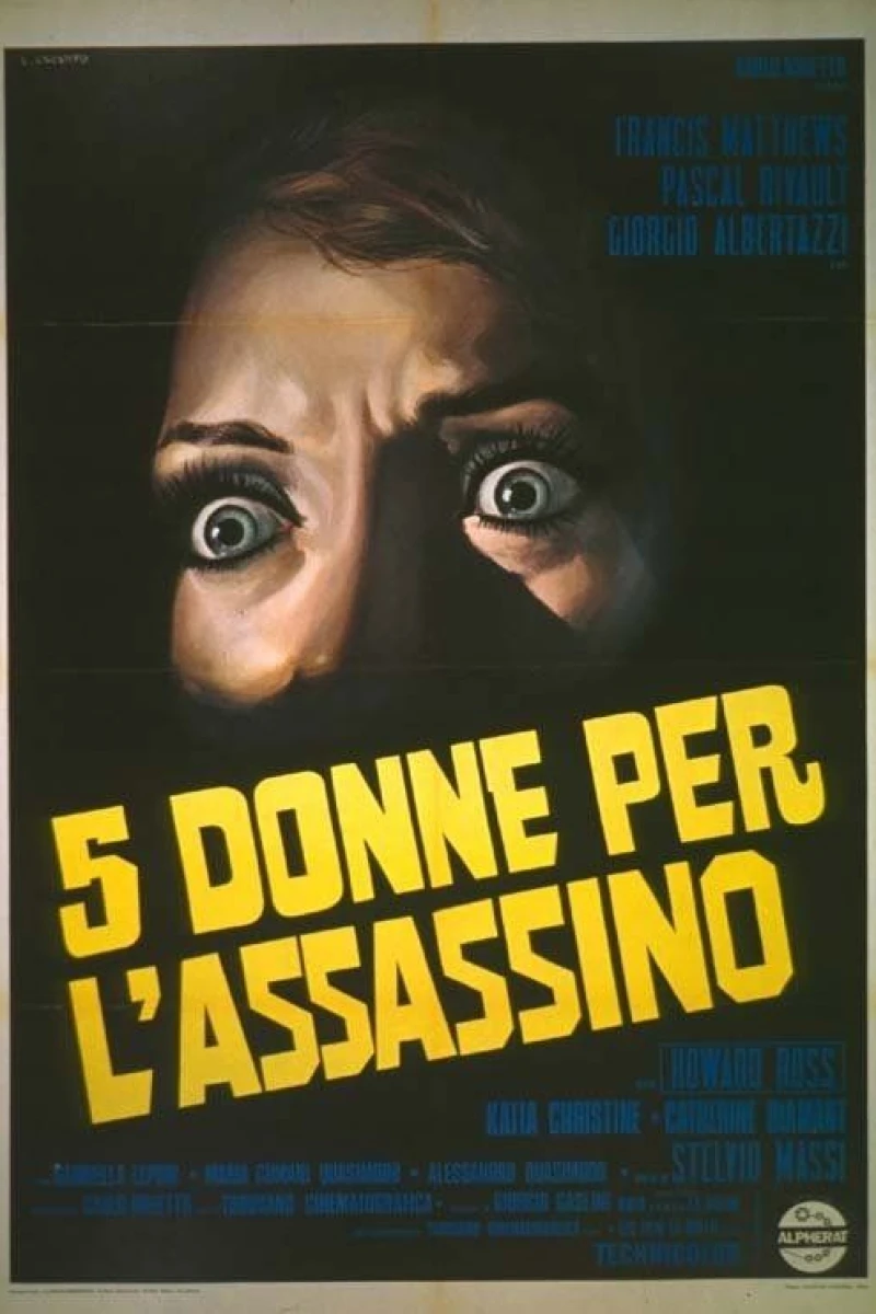 Five Women for the Killer Plakat