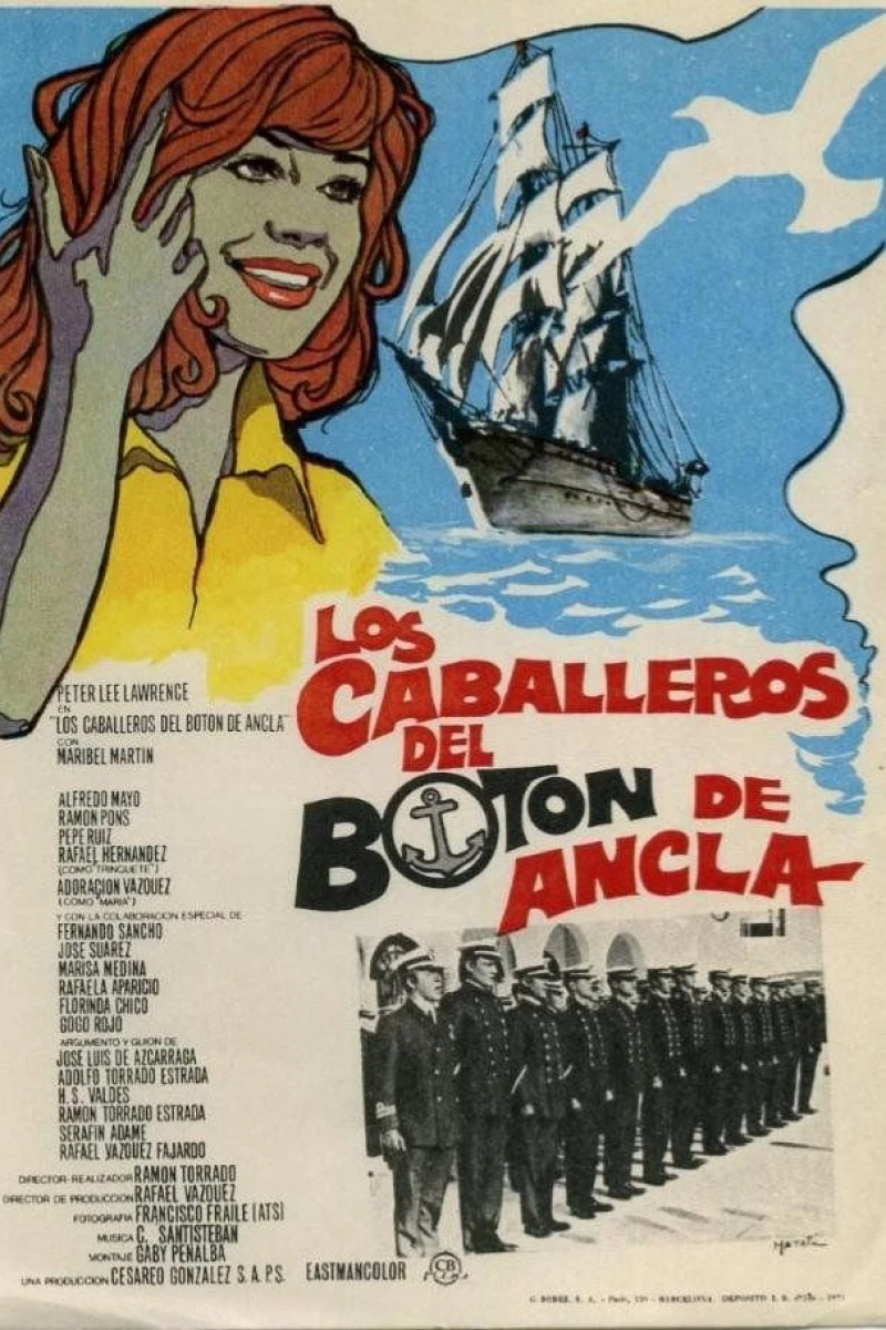 Los caballeros del Botón de Ancla Plakat