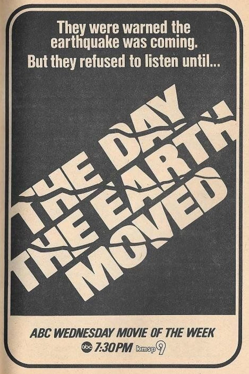 The Day the Earth Moved Plakat