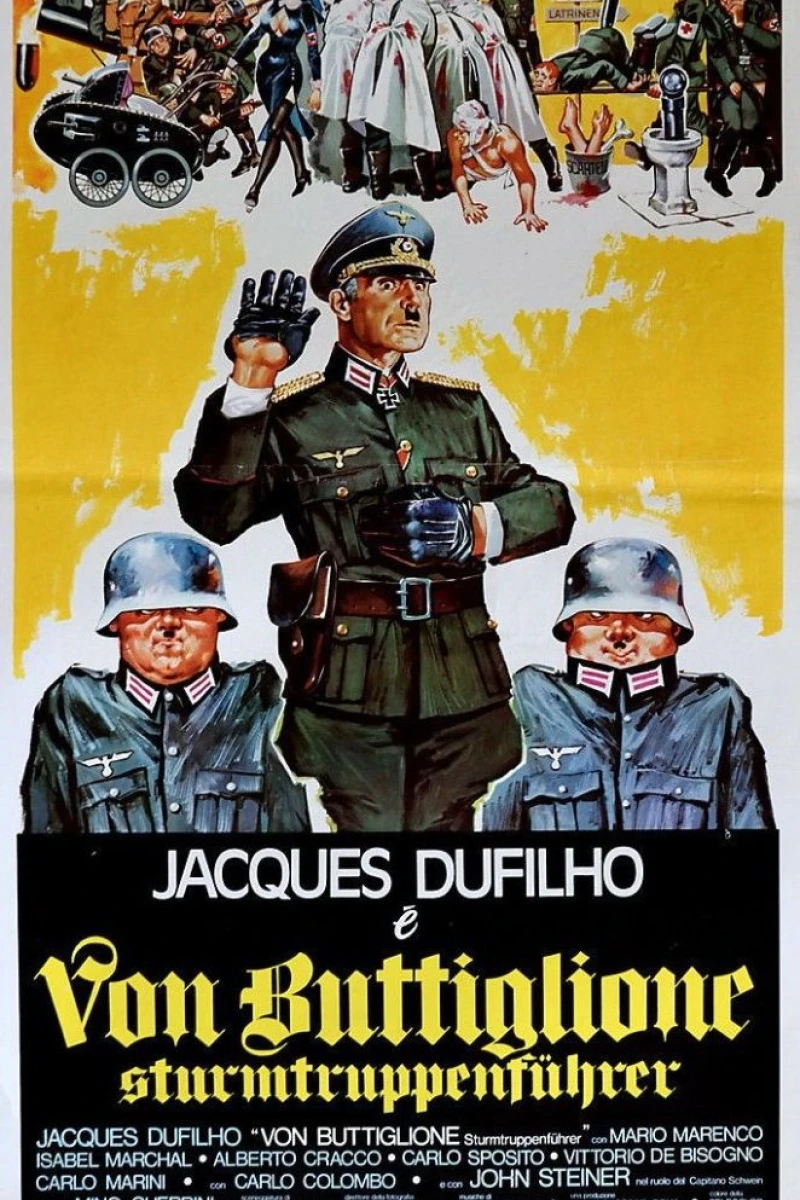 Von Buttiglione Sturmtruppenführer Plakat