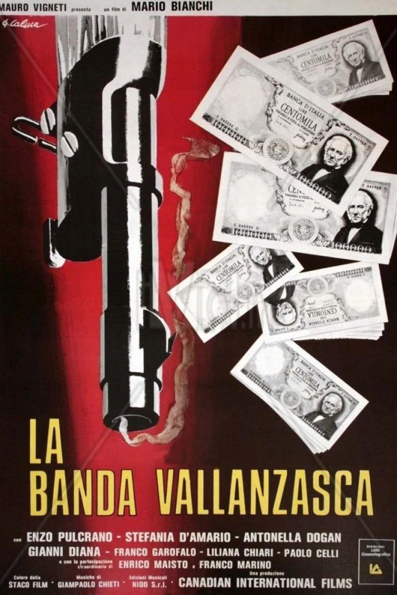 La banda Vallanzasca Plakat