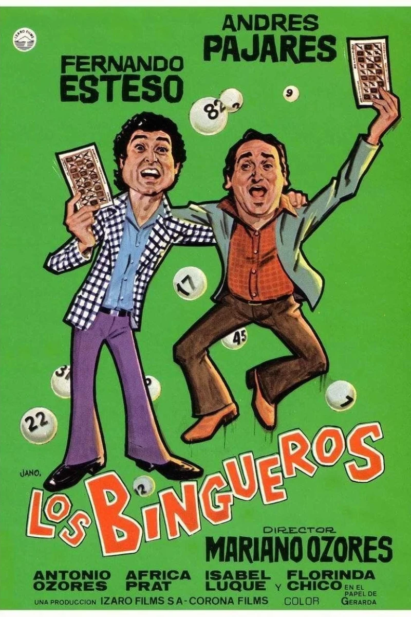 Los bingueros Plakat