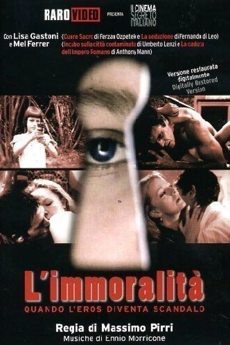 L'immoralità Plakat