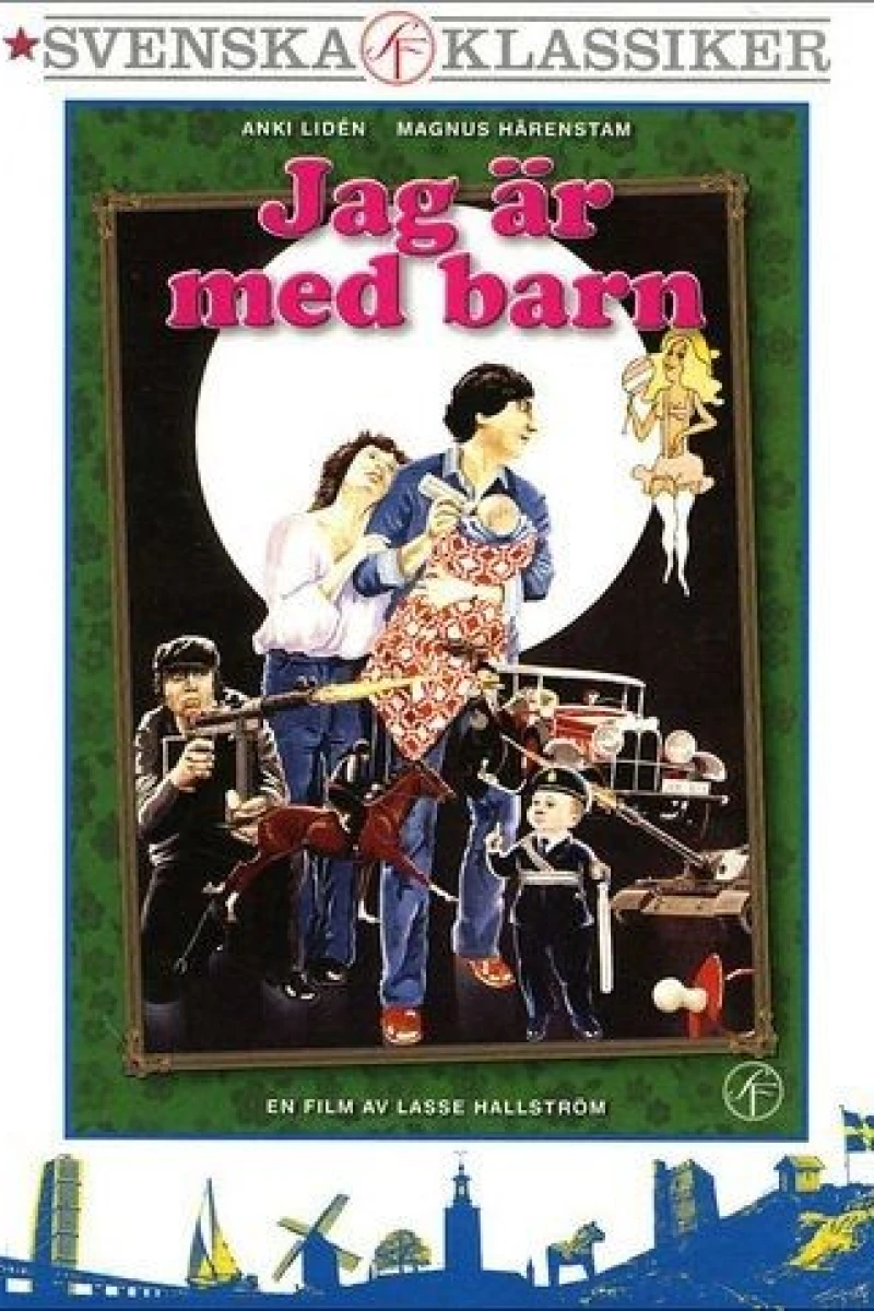 Jag är med barn Plakat