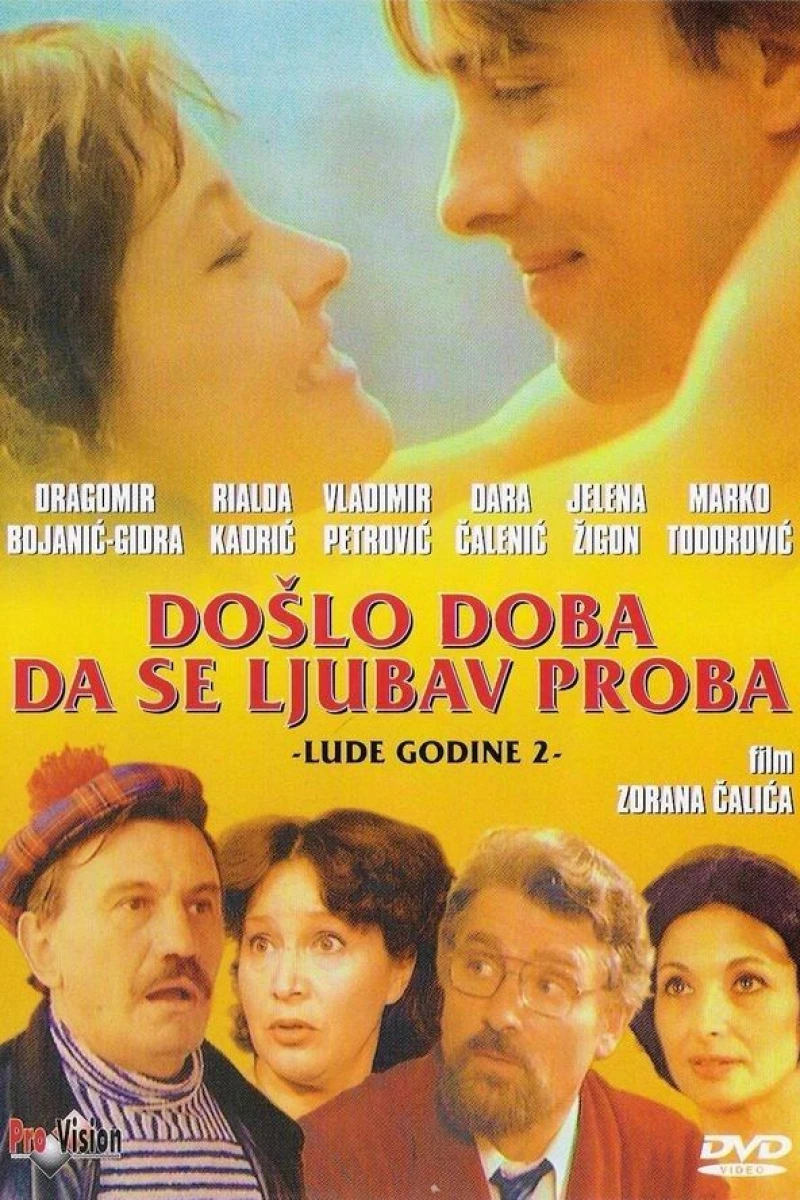 Doslo doba da se ljubav proba Plakat