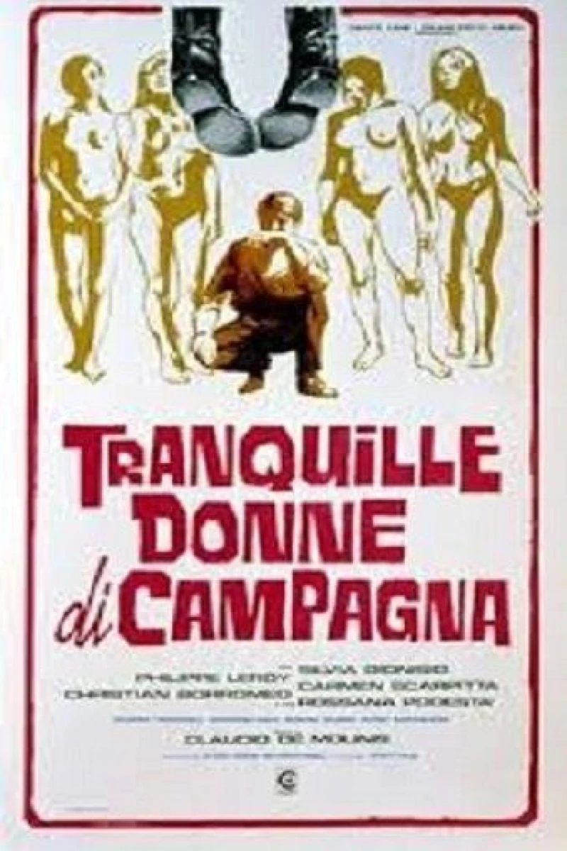 Tranquille donne di campagna Plakat