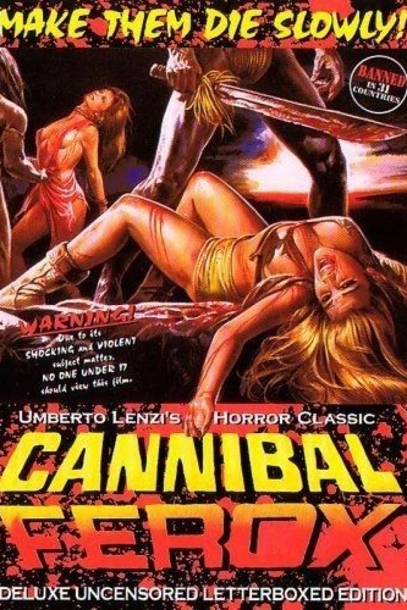 Cannibal Ferox Plakat