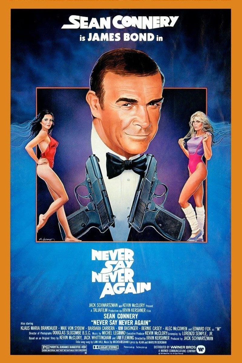 Never Say Never Again Plakat