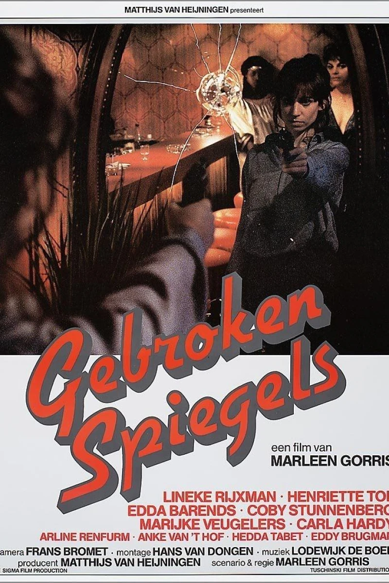 Gebroken spiegels Plakat