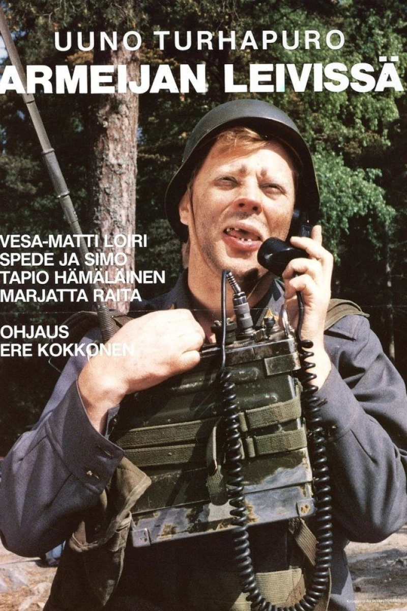 Uuno Turhapuro armeijan leivissä Plakat