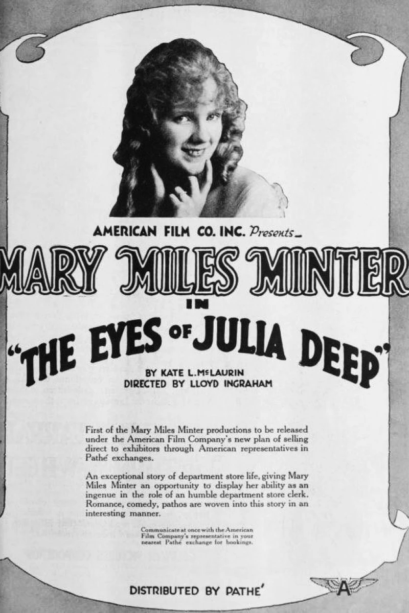 The Eyes of Julia Deep Plakat