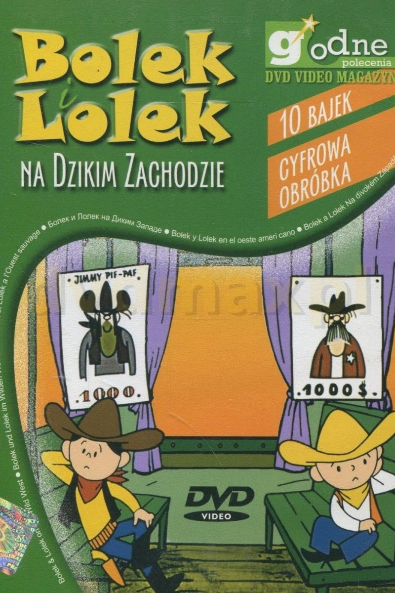 Bolek i Lolek na Dzikim Zachodzie Plakat