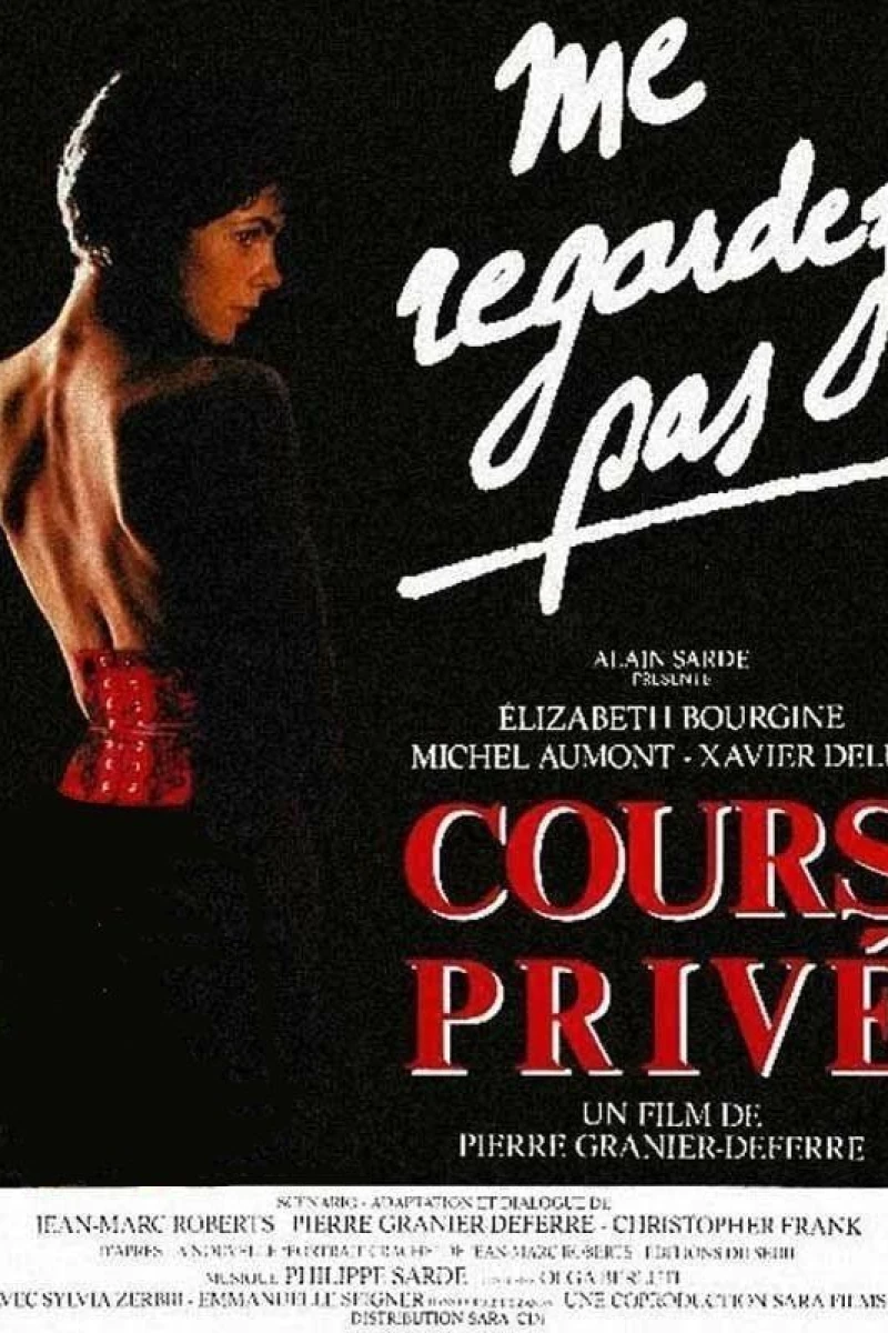 Cours privé Plakat