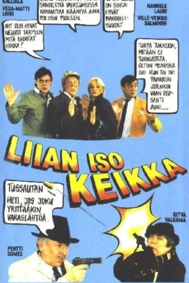 Liian iso keikka Plakat