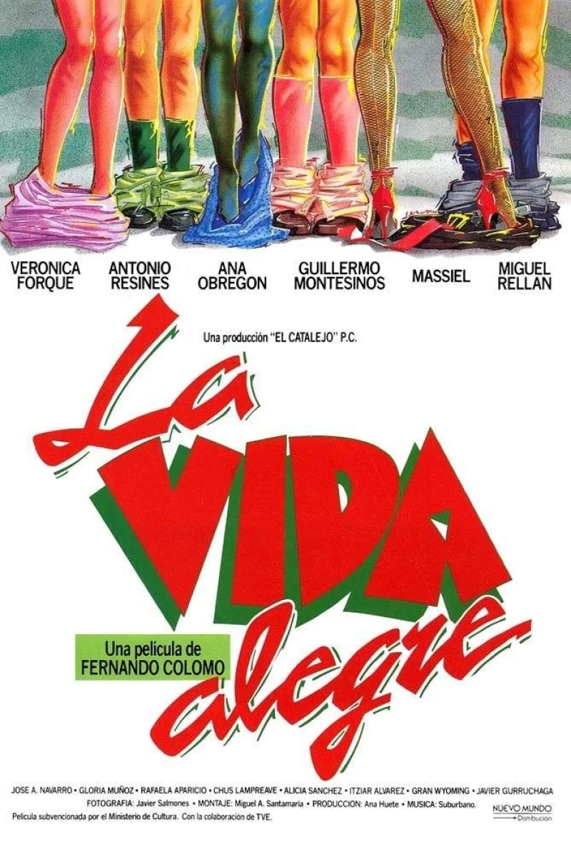 La vida alegre Plakat