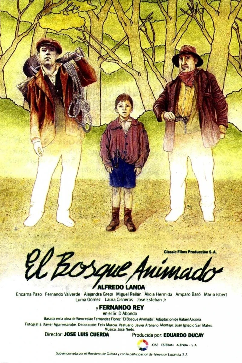 El bosque animado Plakat