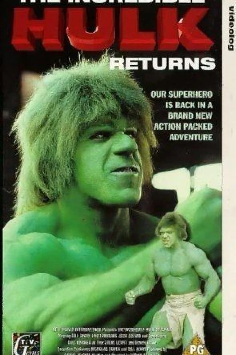 The Incredible Hulk Returns Plakat