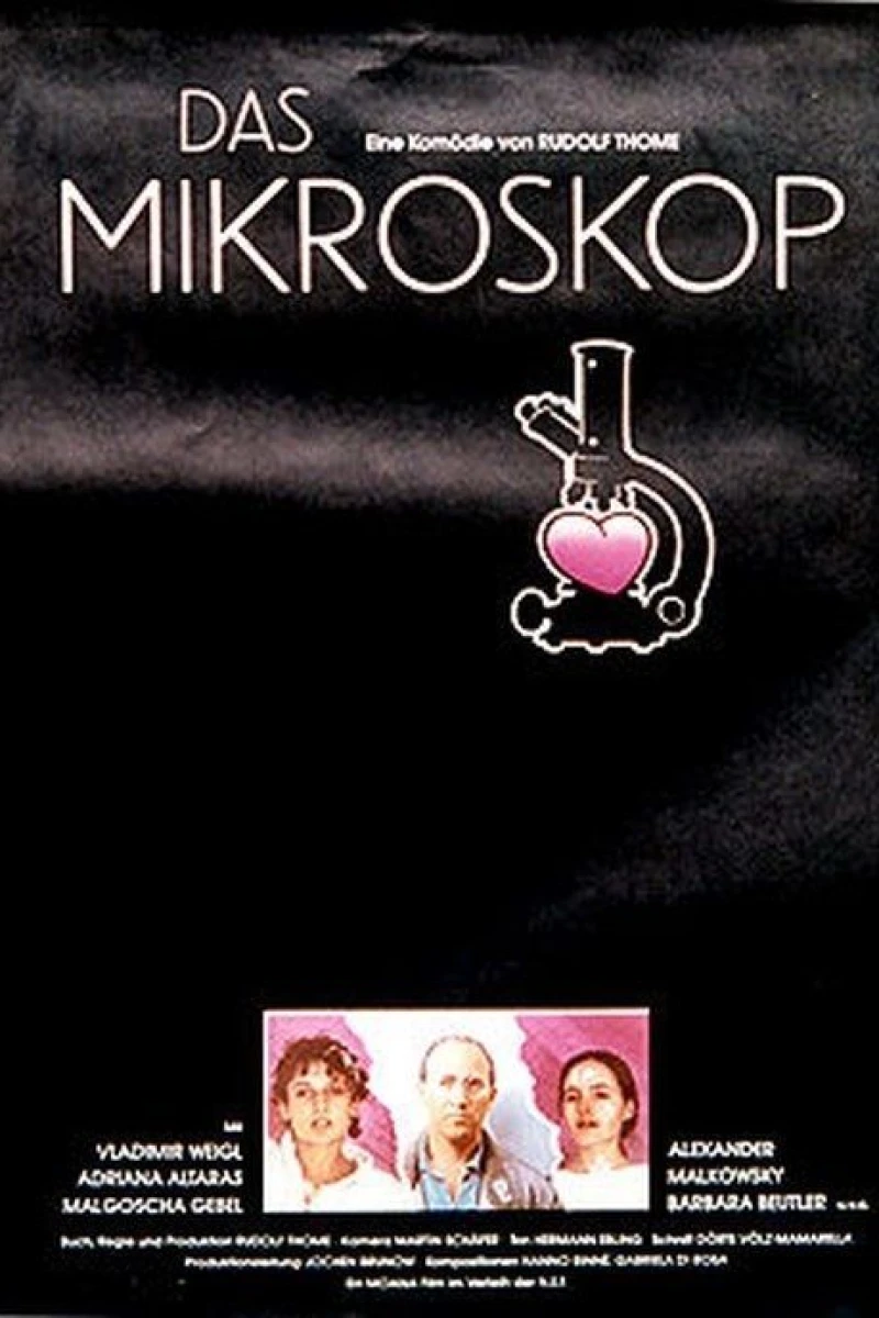 Das Mikroskop Plakat