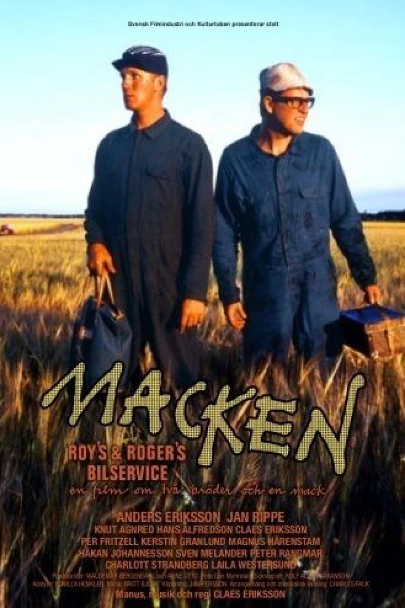 Macken - Roy's Roger's Bilservice Plakat