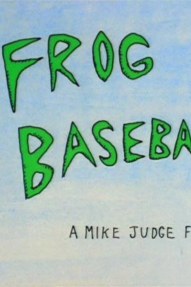 Frog Baseball Plakat