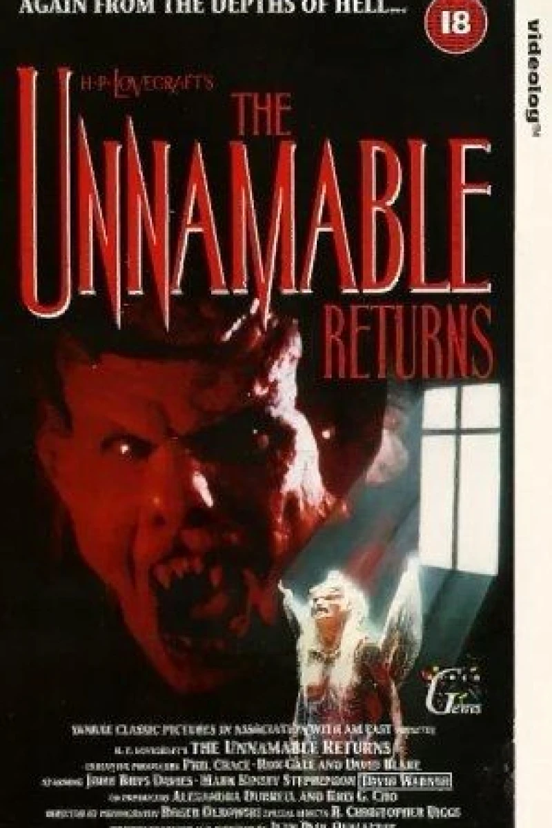 The Unnamable II: The Statement of Randolph Carter Plakat