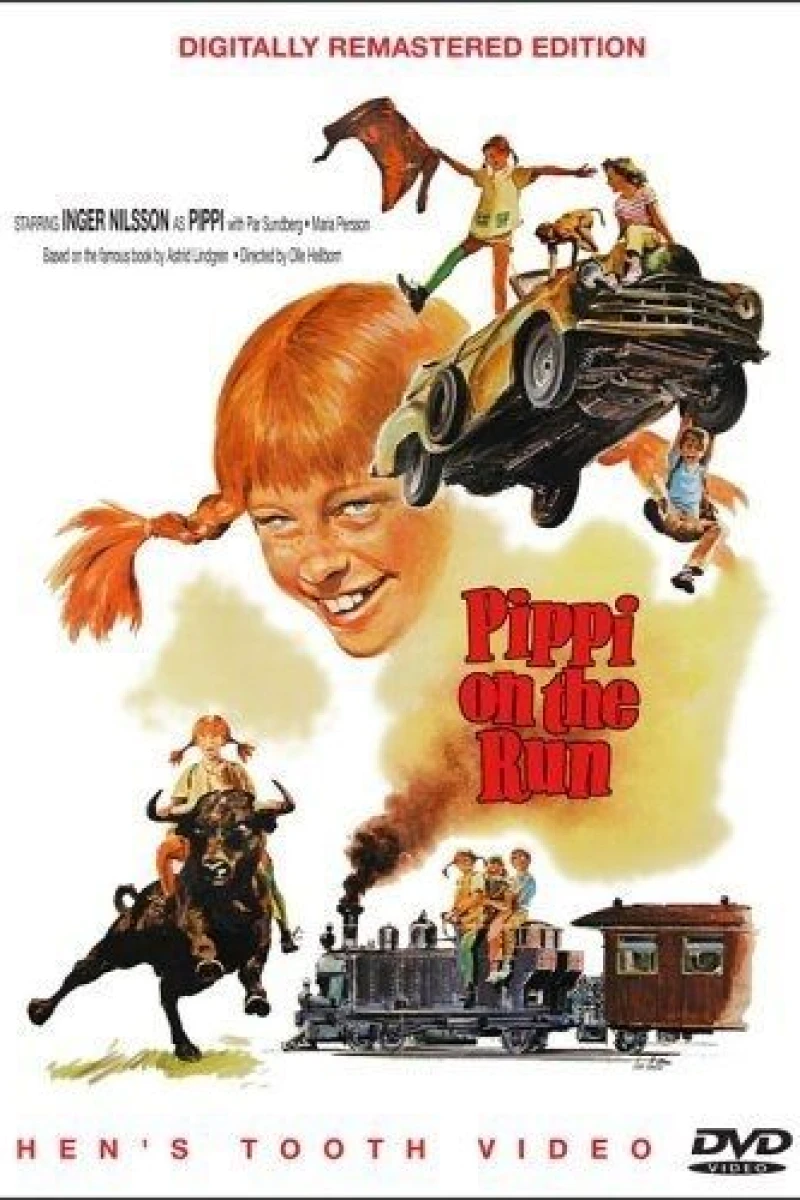 Pippi på rømmen Plakat