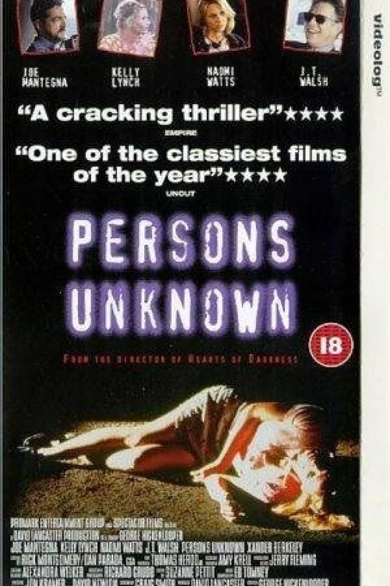 Persons Unknown Plakat