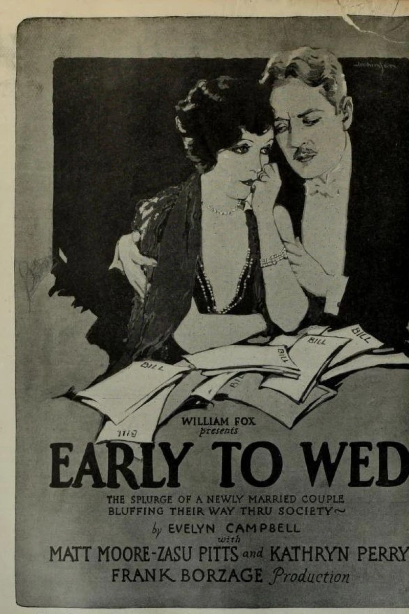 Early to Wed Plakat