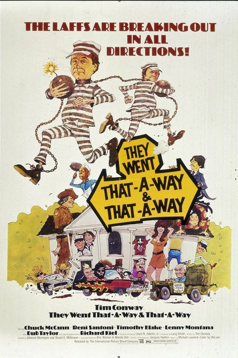 They Went That-A-Way That-A-Way Plakat