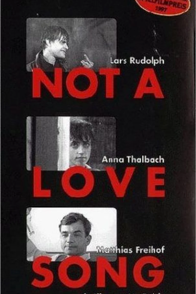 Not a Love Song Plakat