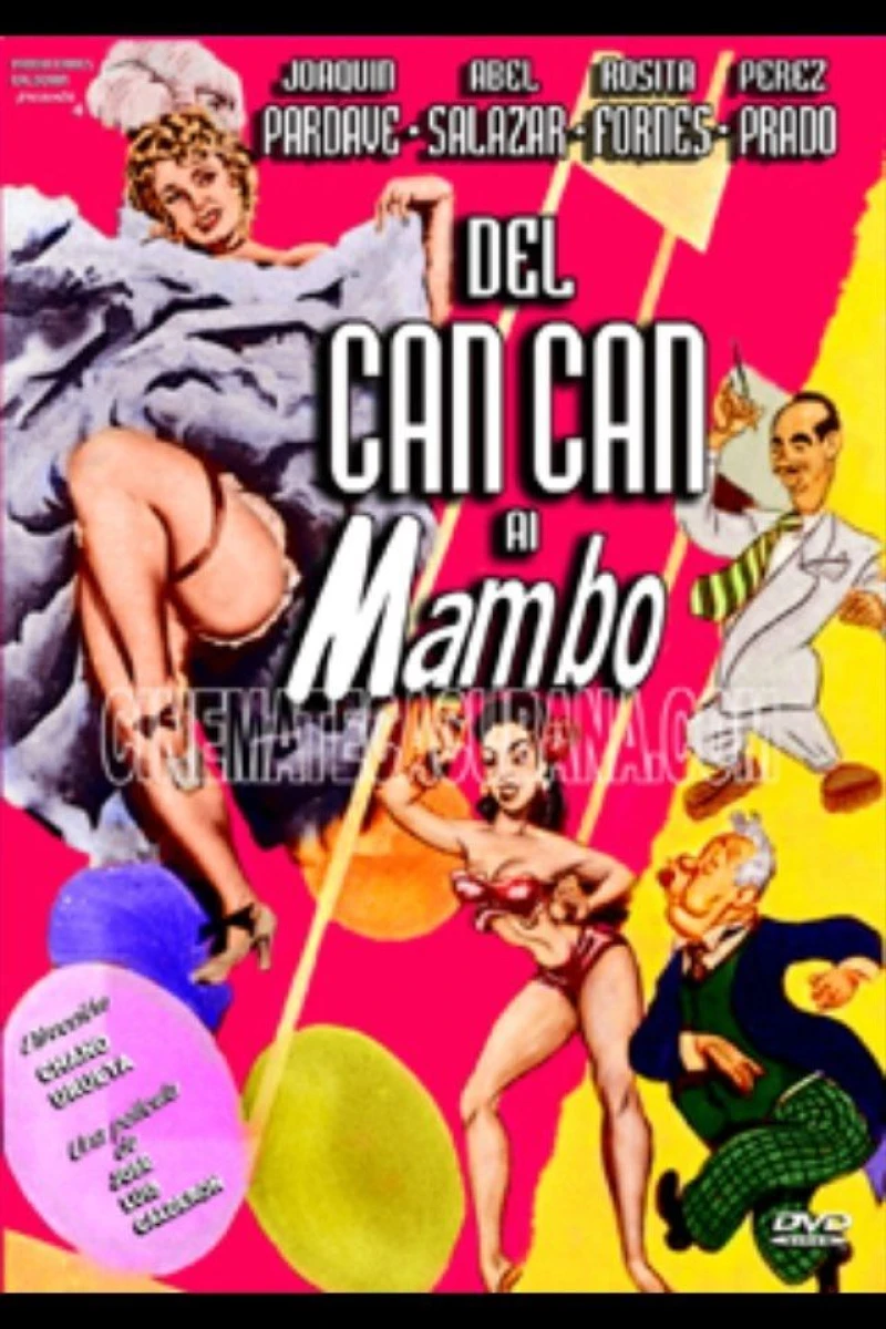 Del can-can al mambo Plakat