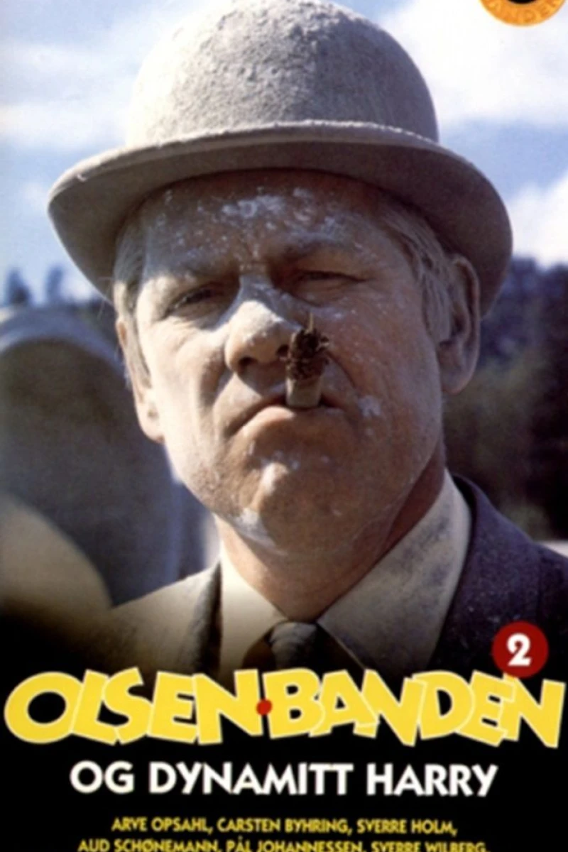 Olsenbanden 2 - Olsenbanden og Dynamitt-Harry Plakat