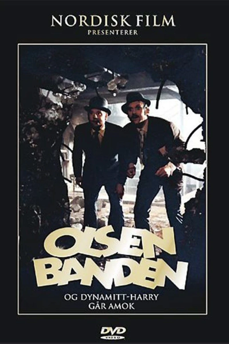 Olsenbanden 4 - Olsenbanden og Dynamitt-Harry går amok Plakat