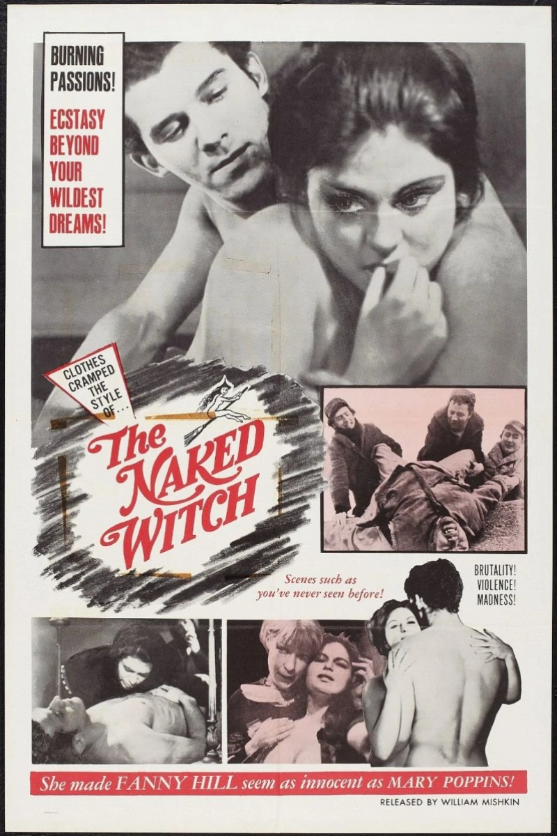 The Naked Witch Plakat